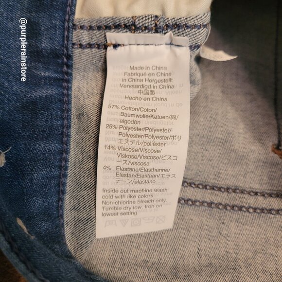 Madewell Jeans Sz 26 Jegging 10" High Rise Tummy Control Medium Light Wash AA618 - Picture 6 of 13